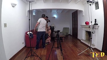 Bastidores da Dupla Penetração de Melissa Lisboa - Big Bambu - Jhonny Gab