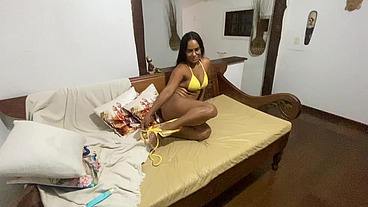 preto safado me comeu gostoso na casa dos meus tio enquanto eles sairão