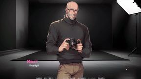 My New Girlfriend  Taboo Hentai Game  Ep.34 My GF Do a Sexy Secretary Role Play Photoshoot with a Stranger!