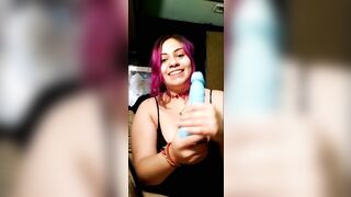 Mommy Teaches Baby how to Masturbate and Shows how she does