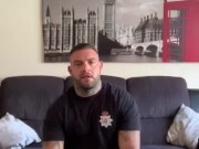 Straight Firefighter with big uncut cock
