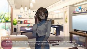 Hentai Game - Married Woman Cosplays Her Vtuber at Event &amp; Has Sex - V-Lover