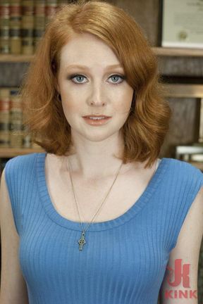 BRAND NEW NEVER SHOT PORN BEFORE RED HEAD HOTTIE WITH TIGHT PUSSY!