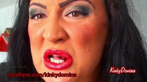 Bright Red Lips Gummy Bear Devour