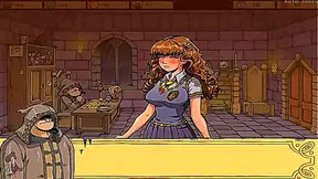Hermoine Teases Snape in Akabur’s Hot Anime Witch Trainer Cosplay Sex Scene
