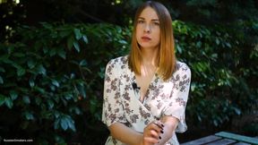 Evgeniya Is Smoking Strong Cigarette