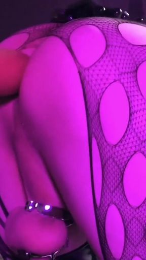 Stunning moment from &quot;LATEX SISSY Enema, PLUGGED and SPANKED&quot;