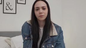 Slim Petite Brunette Babe Amazes a Guy With Perfect BJ & Wild Sex At the Casting