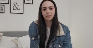 Slim Petite Brunette Babe Amazes a Guy With Perfect BJ & Wild Sex At the Casting