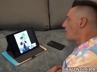 Romeo Rivera gives his tight ass to Jax Thirio for a hot fuck