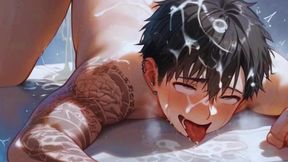 Anime Hentai Asian Twink Got Fucked in the Ass by His BBC Buddy.