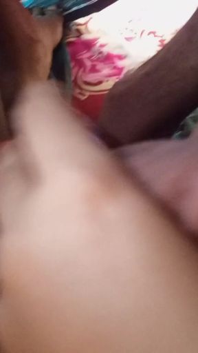 Iconic moment from &quot;Desi Stepmom Gets Stuck While Sweeping Under the Bed When Stepson&quot;