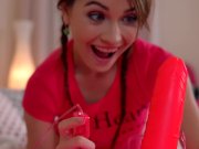 Teen queen Timea Bela masturbates her Asshole to Orgasm