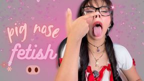 pig nose fetish