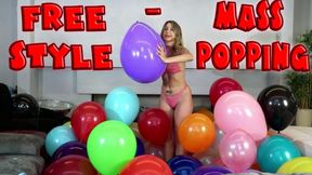 Free style mass popping