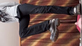 She loves to crush floor-faces using Doc Martens shoes (part 1 of 5), flo300x 1080p