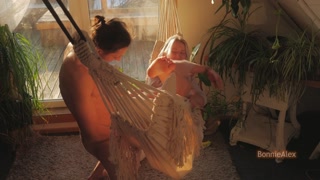 Mutual Masturbation And Sensual Sex On A Sunny Day