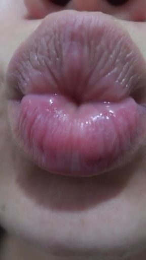 My Indian Stepsister Has a Kiss Fetish, Constantly Sending Kisses with Her Lips,