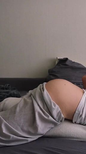 Morning Routine. Step Daddy Imagines Fucking Hard and Cumming Deep in Step Daughter Tight Wet Pussy