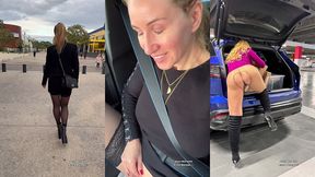 flashing et masturbation sur l autoroute voici une video d exhibition et ...