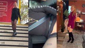 flashing et masturbation sur l autoroute voici une video d exhibition et ...