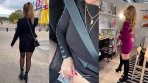 flashing et masturbation sur l autoroute voici une video d exhibition et ...