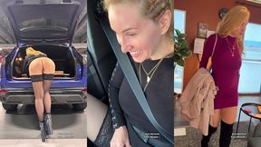 flashing et masturbation sur l autoroute voici une video d exhibition et ...