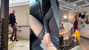 flashing et masturbation sur l autoroute voici une video d exhibition et ...