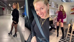 flashing et masturbation sur l autoroute voici une video d exhibition et ...