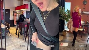 flashing et masturbation sur l autoroute voici une video d exhibition et ...