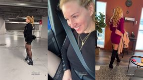 flashing et masturbation sur l autoroute voici une video d exhibition et ...