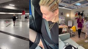 flashing et masturbation sur l autoroute voici une video d exhibition et ...