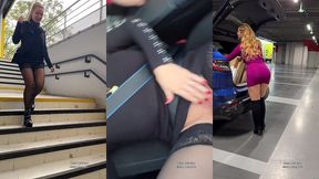 flashing et masturbation sur l autoroute voici une video d exhibition et ...