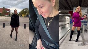 flashing et masturbation sur l autoroute voici une video d exhibition et ...