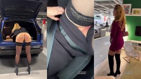 flashing et masturbation sur l autoroute voici une video d exhibition et ...