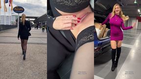 flashing et masturbation sur l autoroute voici une video d exhibition et ...