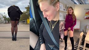 flashing et masturbation sur l autoroute voici une video d exhibition et ...
