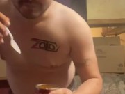 Belligerent Eats Pork & Beans in Nothing But Their Panties