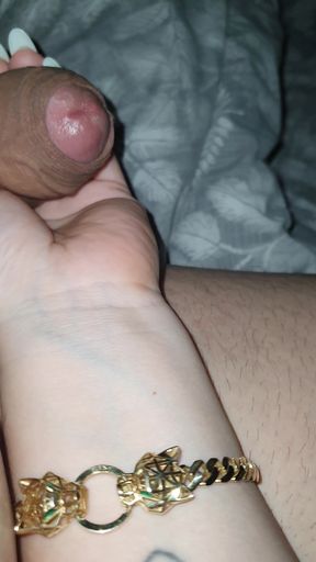 Cheating Step Mom Impressed by Step Son Size and Handjob his Dick