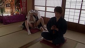 V*i*c*d-302 Devilish Nun Stepsister Kanako Iioka Kotomi Asakura Decensored