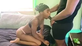 NEWLYWED WIFE FUCKS DOORDASH DELIVERY DRIVER AFTER HUSBAND LEAVES