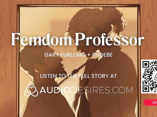 ASMR Audio Porn: Boy Sub Student Eats His Professor's Cunt – Femdom, Age Aperture & Snatch Licking – Erotic Audio Roleplay for Sweethearts