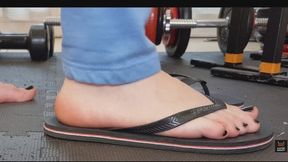 Flip-flops fanatic