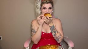 Pizza Slut Burps and and Eats