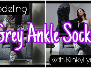 Showing off my socks - Cute ankle socks!