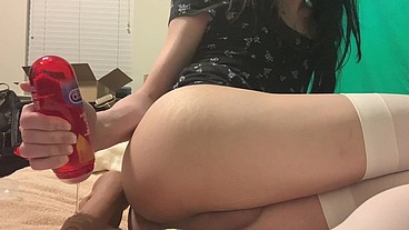 Horny Asian Trans Lilia Lust Shows Off Her Anal Training Progress