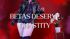 Betas Deserve Chastity [Leather Humiliation POV]