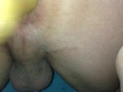 gaping anal whit a squash