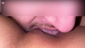 Intimate Moments: Boyfriend's Sensational Touch Leads to Explosive Pleasure - Mind-Blowing Oral Experience!