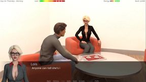 The Roommate Sexy Secretary with Big Fake Tits - Episode 16